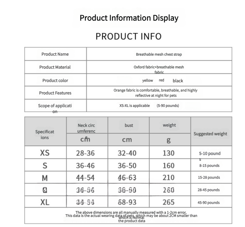 Large Reflective Dog Harness with Leash, No-Pull Vest Harness for Dogs, Adjustable Dog Vest with Handle, Walking Training Pet Harness L size