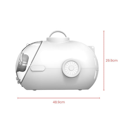 FLOOFI Smart Pet Carrier (White) FI-PC-141-AW